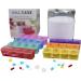 Weekly Pill Organizer - 7-Day Pill Box with 4 Modes | Large Capacity Medicine Case for International Shipping - Buy Online on GoSupps.com