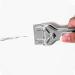 Premium Stainless Steel Window Glass Cleaning Scrubber with Replacement Cutters | Versatile Stain Remover for Windows Glass & Shower Doors | International Shipping - Buy Online on GoSupps.com
