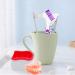 Hioph Denture Bath Box Denture Cleaner Toothbrush Case Denture Box with Rinsing Basket Denture Retainer Care Cleaner Cup Container for Travel Soaking and Cleaning Dentures Pink Pink 2 Piece Set - Buy Online on GoSupps.com