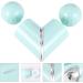 Shop Homsfou Heart-Shaped Colored Contact Lens Holder Case - Easy Stylish & Convenient 9.5x3cm Container for International Shipping - Buy Online on GoSupps.com