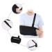 Arm Sling with Thumb Support | Adjustable Sports Medicine Sling for Dislocated Shoulder & Broken Arm Forearm Immobilizer with Mesh Pockets - Buy Online on GoSupps.com