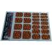 Chix Nails Occasional Minx Trendy Style Black Gothic Halloween Fingers Toes Vinyl Foils Nail Wraps Orange Pumpkins Soup Print - Buy Online on GoSupps.com