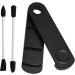 Voozo Reusable Cotton Swabs - Washable Silicone Double Tip for Makeup & Ear Cleaning (Black & Gray) - 2 Pieces - Buy Online on GoSupps.com