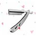 Beavorty 2ST Eyebrow Shape Tool & Vintage Steel Razor - Interchangeable Blade for Hairdressers & Beard Styling - Buy Online on GoSupps.com