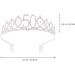 Lurrose 21st Birthday Crystal Crown Tiara - Rhinestone Headband with Hair Comb | Elegant Gold & Silver Decor for Weddings & Parties - Buy Online on GoSupps.com