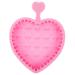 Makeup Brush Cleaning Pad Makeup Tool Clean Supplies Brush Cleaner Pad Brush Cleaner Mat Silicone Cleaner for Makeup Makeups Tool Clean Supplies Brush Cleaners Silicone Makeup Mat 12x9cm Pink