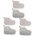 Housoutil 3 Pairs Wax Warm Foot Cover Pedicure Foot Paraffin Wax Gloves and Booties Wax Warmer Foot Wear Convenient Wax Foot Cover Boots Paraffin Wax Accessory Plush Bath Mat Lotion 28X20X0.9CMx3pcs Greyx3pcs
