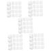 SHERCHPRY Heel Caps High Heel Shoes Heel Tips Caps 80 Pairs High Heels Heel Cover Pvc Protective Case Non-slip Heel Cushions Cups High Heel Replacement Cap