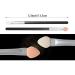 Buy Two-Color Rubber Cotton Eye Makeup Brushes - 10 PCS Sponge Applicator & Oval Tipped Eyeliner Brush for Flawless Eyeshadow | International Shipping Available - Buy Online on GoSupps.com