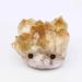 1pc 4cm-6cm Natural Mini Sized Citrine Hedgehog Crystal Stone Gift for Decoration Suitable for Home Crystals Stone Mineral Specimen