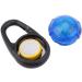 LED Dog Light Pendant Keychain - Flashing Safety Trailer Lights for Camping & Hiking (Blue) - Buy Online on GoSupps.com