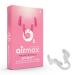 Airmax nasal spreader sport - breathing nasal dilator better - 76% more air flow - improve nasal breathing when running cycling yoga gym and other endurance sports - 1 piece of small transparent