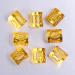 Mudder 50-Piece Gold Aluminum Dreadlocks Cuffs Beads - Hair Braiding Decorations - Buy Online on GoSupps.com