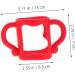 TOMETURE 2pcs Bottle Handle Bottle Handle Bottle Handles Bottle Grip Milk Bottle Handles Bottle Accessories Newborn Feeder Wide Mouth - Buy Online on GoSupps.com
