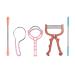 Tiardey 5PCs Face hair remover stainless steel spring epilator upper lip hair remover for fine hair on the face and other parts of the body
