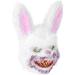 Sunisfa Halloween Cosplay Masks Light Up Rabbit Scary Masks Costume for Festivals Parties Props - Buy Online on GoSupps.com