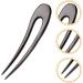 FRCOLOR U-shaped Hairpin Girls Hair Accessories Bridal Hair Accessories Hair Fork 4 Prong Hair Accessories for Girls U Shaped Hair Clips for Girls Bun Hair Holder Bride French Hair up Wood - Buy Online on GoSupps.com