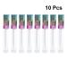 Beaupretty 10pcs Refillable Lip Gloss Bottles - Empty Lip Oil & Balm Tubes for Travel | Eco-Friendly Cosmetic Sample Containers - Buy Online on GoSupps.com