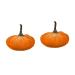 Zerodeko 2pcs Fabric Pumpkin Ornament Decor Artificial Pumpkin Fake Pumpkin for Thanksgiving Day False Pumpkin Fake Realistic Pumpkin Faux Pumpkin Simulation Pumpkin Autumn Pvc Reward