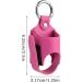 Chodofo Asthma Inhaler Holder Holster - Yellow Leather Travel Holder with Carabiner Clip - Buy Online on GoSupps.com