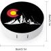 Colorado Rocky Mountain Round Case For Contact Lens Kit Storage Box with Mirror Printed - Buy Online on GoSupps.com