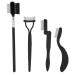 Verdant Touch Eyebrow Comb Folding Eyebrow Comb Eyelash Separator Brush 4 Pieces Portable Makeup Tool for Girls Women