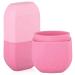 DeliSoul Ice Roller for Face, Eyes & Neck - Upgraded Leak-Proof Silicone Mold for Tightening, De-Puffing & Brightening Skin Care - Reusable Facial Massage Tool in Pink - Buy Online on GoSupps.com