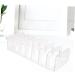 NOLITOY Eye Shadow Storage Box Toiletry Holder Acrylic Vanity Makeup Desk Skincare Desktop Makeup Organizer - Buy Online on GoSupps.com