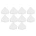 Cotton Triangular Nose Mask Paper Efficiently Absorbs Skincare Products 1000 Sheets Spa Salon