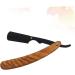Angoily Men's Hair Cutting Razor - Strawberry-Haired Spang Design Bamboo Holder - Ideal for Manual Shaving & Grooming - Buy Online on GoSupps.com