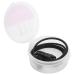 Anti-lost strap for hearing aids anti-lost silicone cord for hearing aids to prevent falls and loss (BLACK)