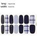 dijiusidy Nail Art Stickers Self-Adhesive Fingernail Decal with Strap Glue DIY Art Decor Full Cover Manicure Kits for Women Girls YMX193 - Buy Online on GoSupps.com