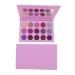 POPETPOP 15 Glitter Makeup Glitter Eye Shadow Colorful Eyeshadow Cosmetic Miss Matte Eye Shadow Box 1 count (Pack of 1) Purple