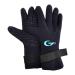 yonsub 3mm Anti-Slip Neoprene Five Finger Warm Gloves for Diving Snorkeling Paddling Surfing Kayaking Canoeing Spearfishing Skiing Black Large