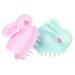 Kisangel 8 Pcs Rabbit Head Scrubber Stimulation Massage Hair Brushes - Silicone Baby Scalp Massager Shampoo with Handle for Cleaning - Adorable Design - 6.7X6CMx4pcs - Buy Online on GoSupps.com