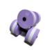 davidamy's gift Upgrade Water Aerobic Exercise Foam Dumbbells Pool Resistance 1 Pair, Water Fitness Exercises Equipment for Weight Loss Purple