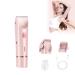 Dual Head Shaver Women IPX7 Waterproof Rechargeable Hair Razor Double Head Dual Purpose Hair Trimmer Women Wet & Dry Use Bikini Trimmer for Women Electric Razors for Women