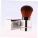 FRCOLOR Retractable Blush Brush - Travel-Friendly Powder Brush for Loose Powder & Highlight Makeup | Silver 2.7cm - Buy Online on GoSupps.com