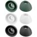 3Sets Silicone Earbud Tips Earplugs for Buds 2 in Ear Headphones Eartips Sound Isolation Dark Green - Buy Online on GoSupps.com