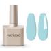 MAYCHAO 15ML Light Blue Gel Nail Polish 1Pc Cerulean Blue Gel Polish Soak Off UV LED Blue Nail Polish Gel Nail Art Starter Manicure Salon DIY at Home 0.5 OZ