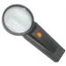 Plastic Handle Magnifier Easy to Read Small Fonts for Mother and Father LED Lighting High Magnification Magnifier Good Times