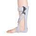 Adjustable Foot Drop Orthosis Ankle Corrector Support Brace Protection Correction Splint with X-Shape Foot Fix Strap Right M Left