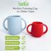 BABI Baby Toddler Silicone Cup | 100% Food Grade Silicone with Comfort Handles | Green Training Cup - Buy Online on GoSupps.com