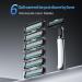 2-Blade Razor for Men - Dual Lubrication & Precision Trimmer 6 Cartridges Included | Premium Shaving Set in Black - Buy Online on GoSupps.com