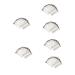 Baluue 72 Pcs Eyebrow Stickers Fake Eyebrows Waterproof Makeup Eyebrow Tool Makeup Stickers Black Soy Ink
