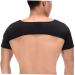 NOLITOY Sbr Shoulder Strap Sbr Shoulder Brace for Outdoor Sports Shoulder Support Strap Sports Braces Shoulder Stability Support Brace Shoulder Joint Sleeve Fitness M Black