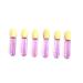 VINTORKY 100pcs Makeup Eyeshadow Brush Sponge Eyeshadow Brush Make up for Face Violet