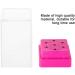 Manicure Tool Organizer Displayer Stand with 7 Slots for Nail Drill Bit Collection (Rose Red) - Buy Online on GoSupps.com