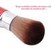 Retractable Powder Brush travel blush Travel Nail Dust Brush Portable Face Blush Brush with Cover Red - Buy Online on GoSupps.com