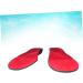 Didiseaon Flatfoot Insoles - Optimal Arch Support & Cushioning for Sports Shoes | Damping Shoe Inserts for Men & Women - Red - Buy Online on GoSupps.com